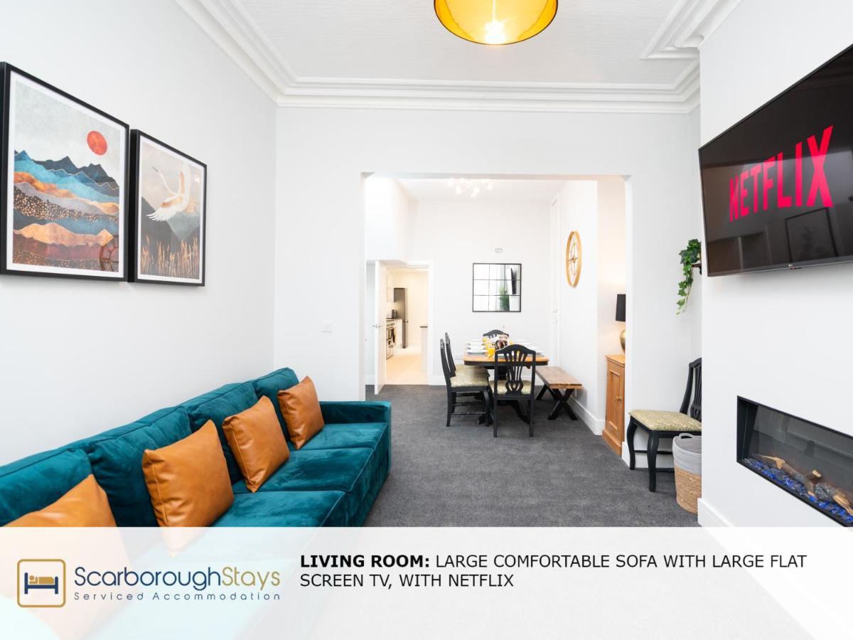 Scarborough Stays - Trafalgar Lodge - 4 Bedroomed House - Free Parking Exteriér fotografie