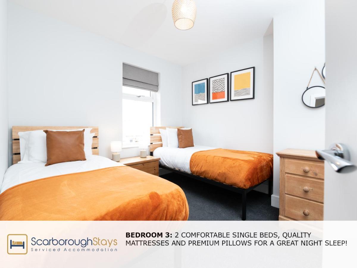 Scarborough Stays - Trafalgar Lodge - 4 Bedroomed House - Free Parking Exteriér fotografie